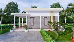 30×20 Feet Small Home Floor Plans 9×6 Meter 2 Beds 1 Bath Shed (A4 Hard Copy)