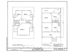 Bungalow House Plans, 3 bedroom Craftsman Style Small Home – printed plans