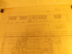 VINTAGE HOUSE BLUEPRINTS #10— 18″ X 24″ SEE PICTURES 3 PAGES