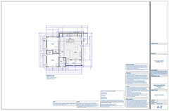 Triple Car / 3 Car Garage Plan / Blueprints With Livable Space Above – 33 x 30