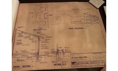Architectural Drawings Haddonfield NJ Addition 1970s Thomas J Carroll Blueprints