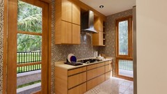36×36 Feet Modern House Plan 11×11 Meter 3 Beds 2 Baths Hip roof (A4 Hard Copy)